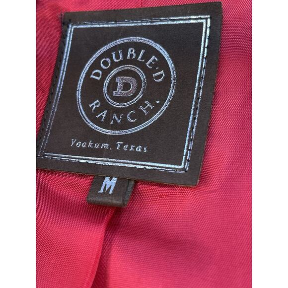 Double D Ranch Wear Rodeo Native Jacket Concho Studded Cropped Women’s Medium - Picture 9 of 16